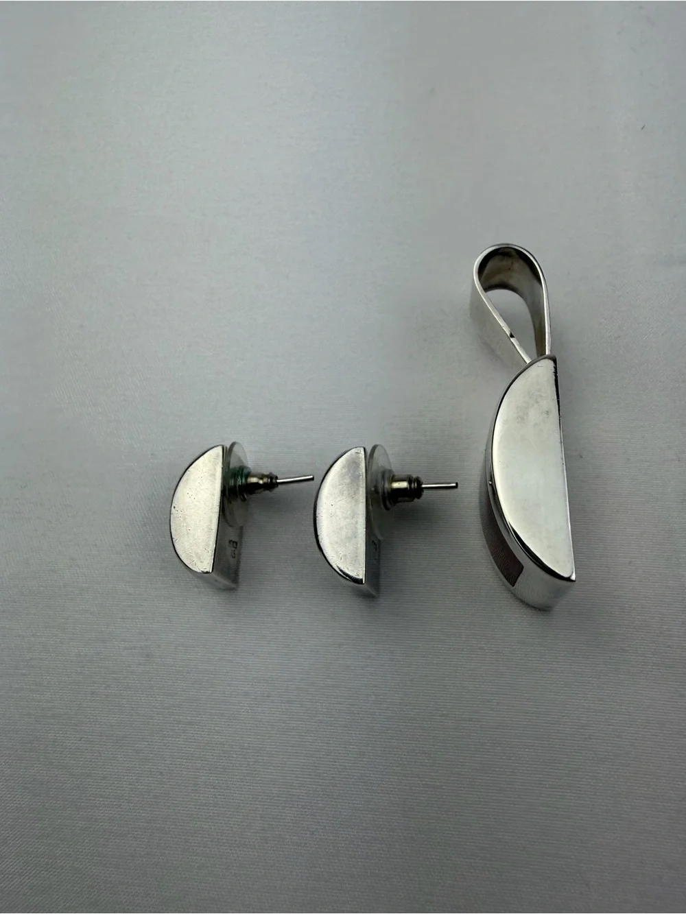 Vintage Silpada Sterling Sliver Pendant & Earrings Set